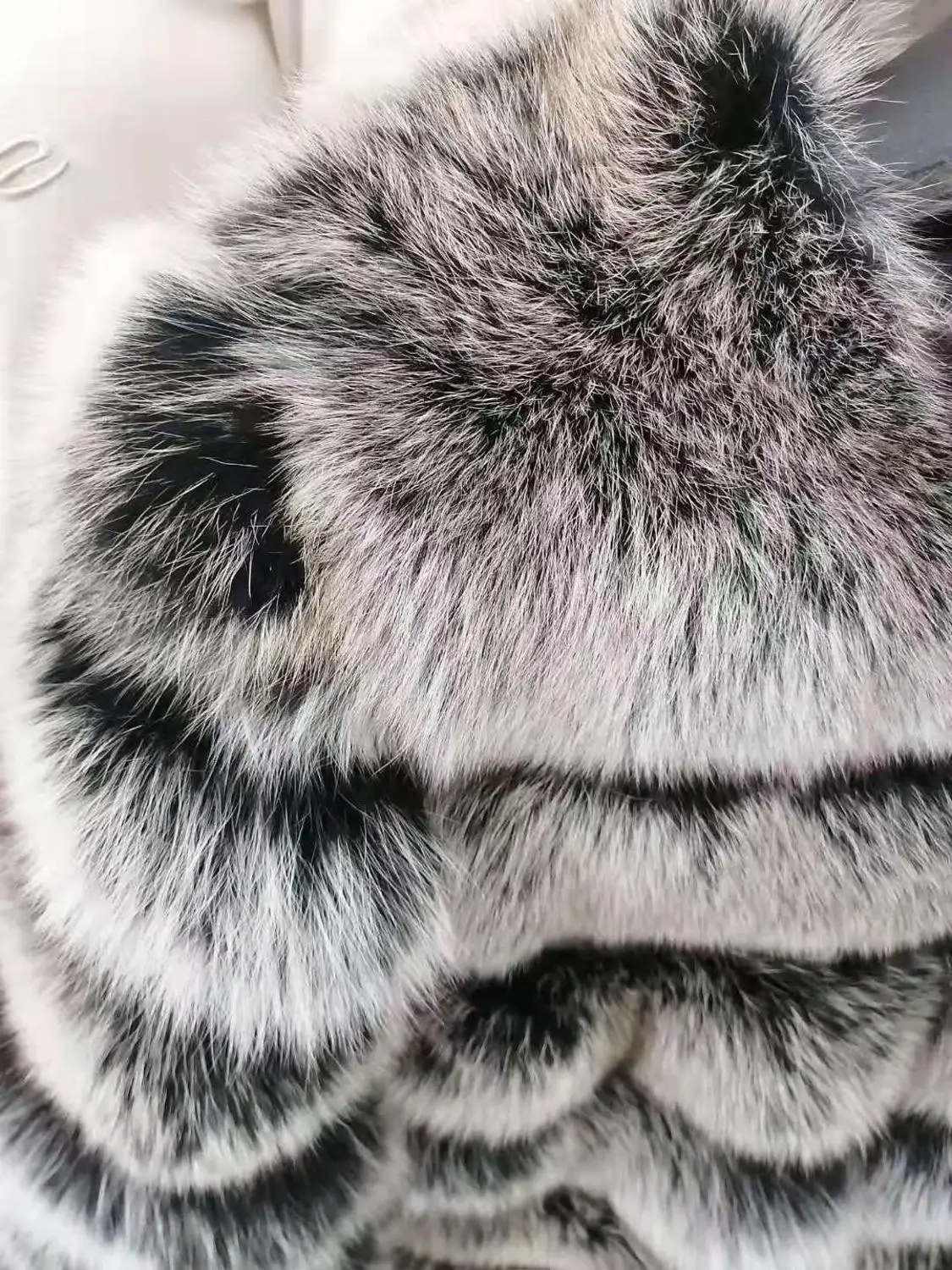 Женская теплая шуба из натурального Лисьего меха, длинный и короткий параграф, Зимняя мода, роскошный натуральный Лисий мех, кожа, трава, пальто, вечерние парки