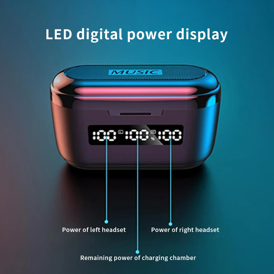 

Earphone Bluetooth Earbuds Sport Ear Phones Tws Fone Gaming Buds Off White Auricular Wireless Handfree Music Gamer Waterproof