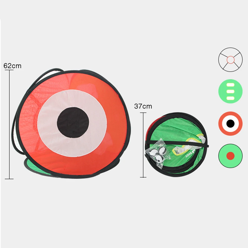 

1pcs Foldable Golf Practice Cutting Net Training Aid Chipping Hitting 4 Sides Hitting Pitching Networks Practice Cutting Tool