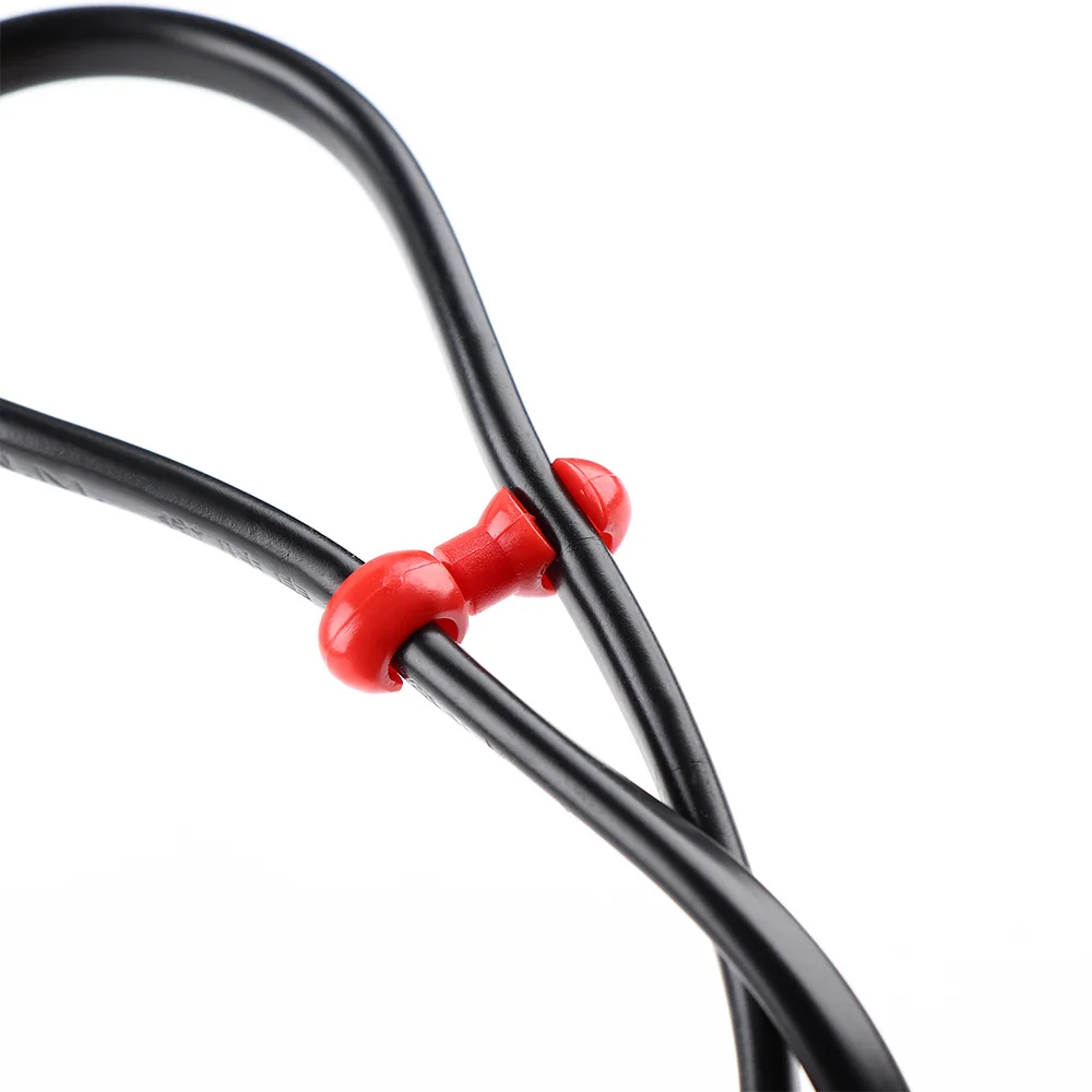 10 шт. вращающиеся на 360 градусов крестовые трубы для велосипедного тормоза клипсы