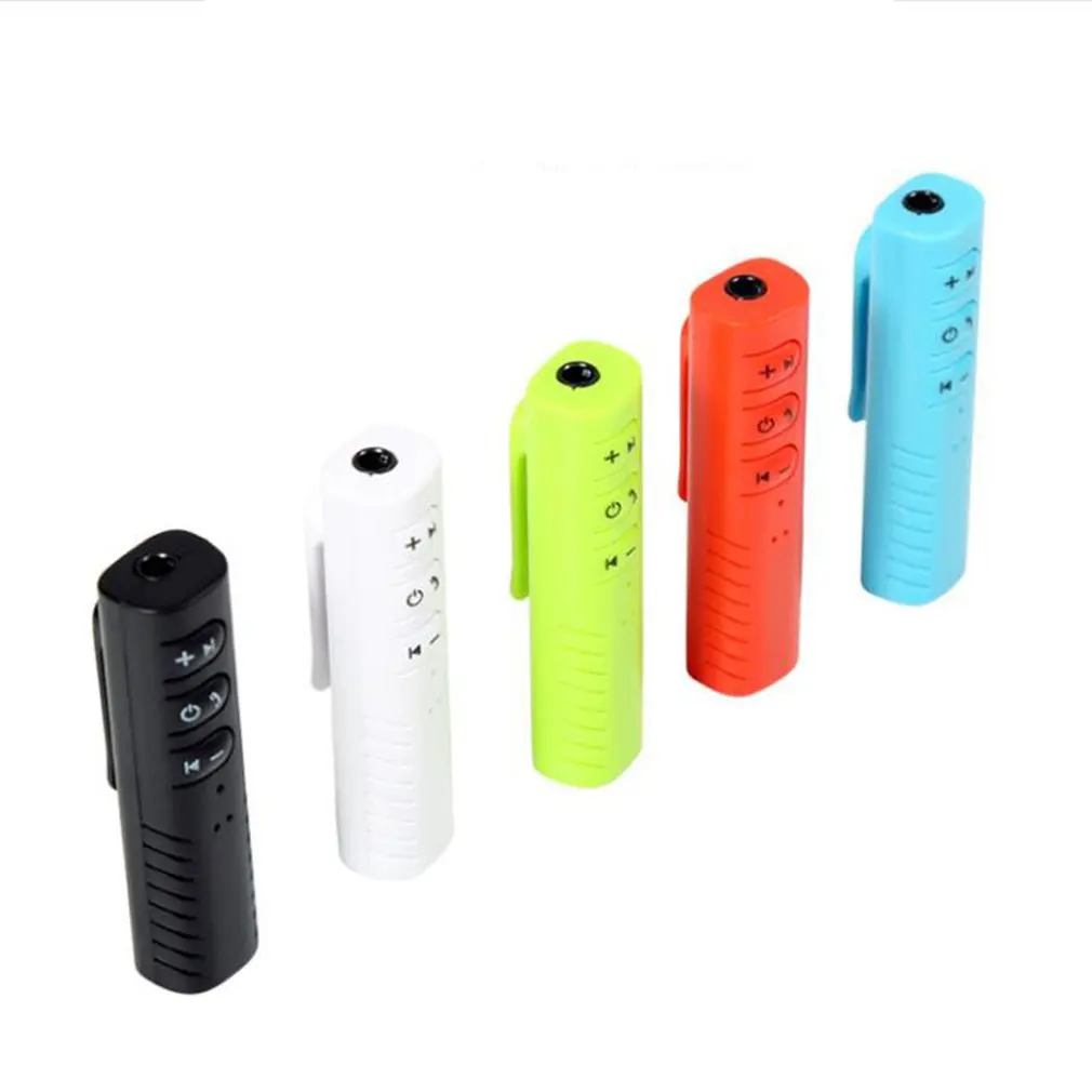 

Mini 3.5mm Jack Wireless Car Kit Handsfree Music Audio Receiver Adapter Auto Wireless AUX for Speaker Headphone Car AUX
