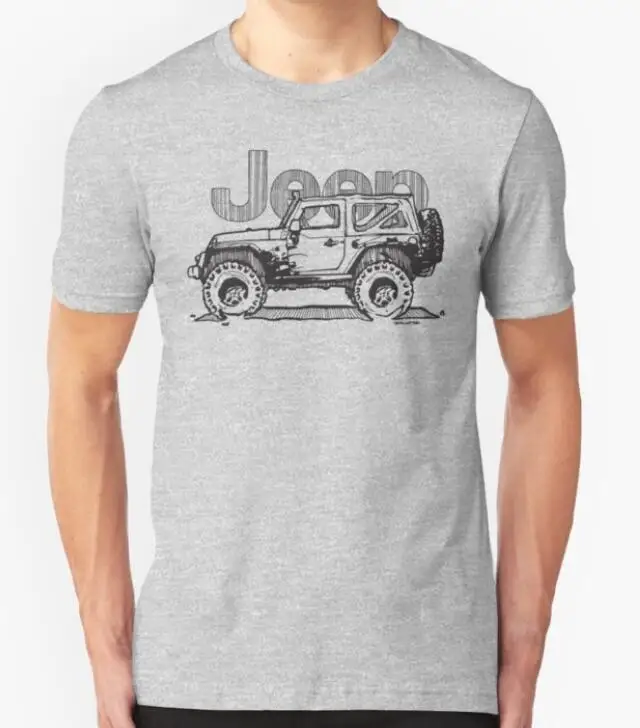 Jeep Adventure футболка подарок бездорожье Cherokee Truck 4X4 4Wd Suv новинка 2019 летняя мужская с
