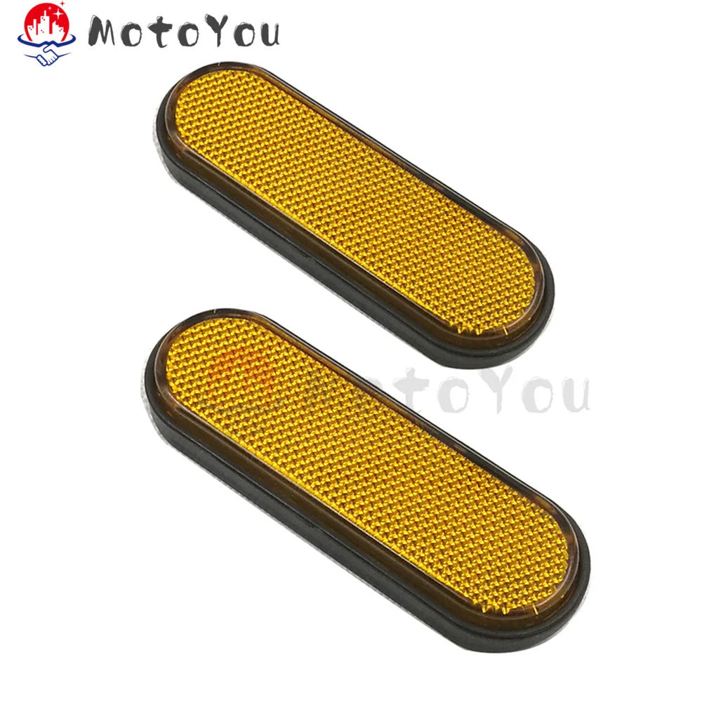 Отражатель для передней вилки мотоцикла желтые Предупреждение ющие наклейки