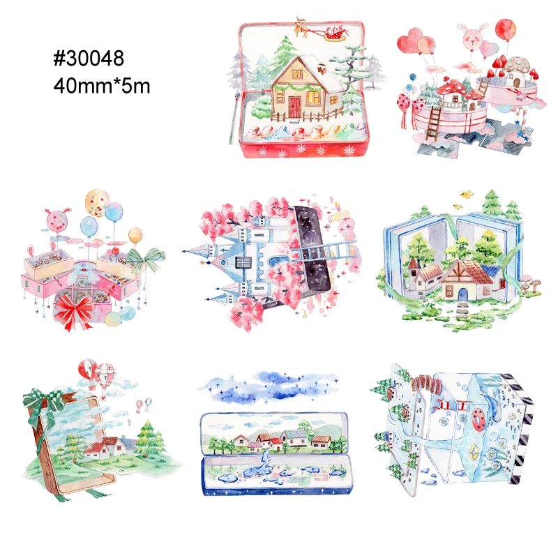 Бесплатная доставка лента washi Techo для самостоятельной макияжа скрапбукинг