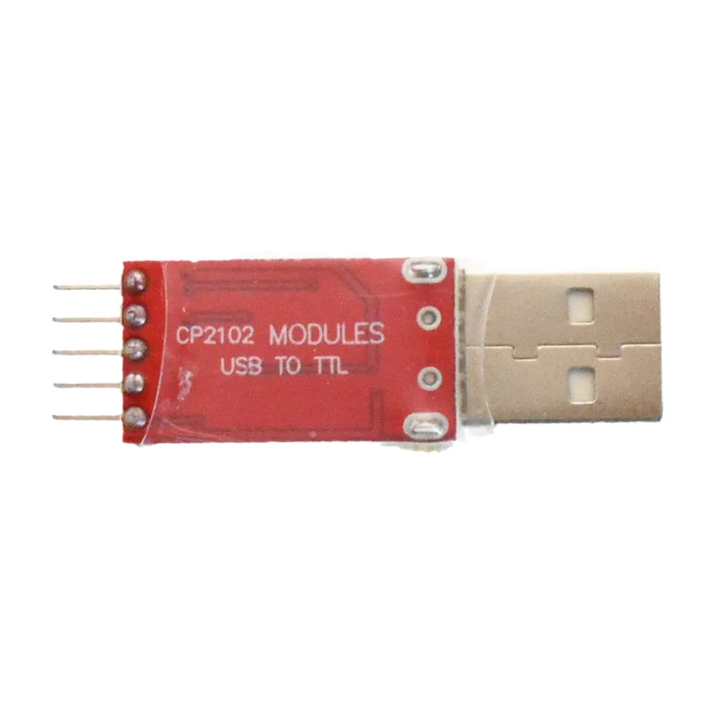 CP2102 module USB TO TTL to serial port UART STC downloader with 5pin DuPont lines. | Электроника
