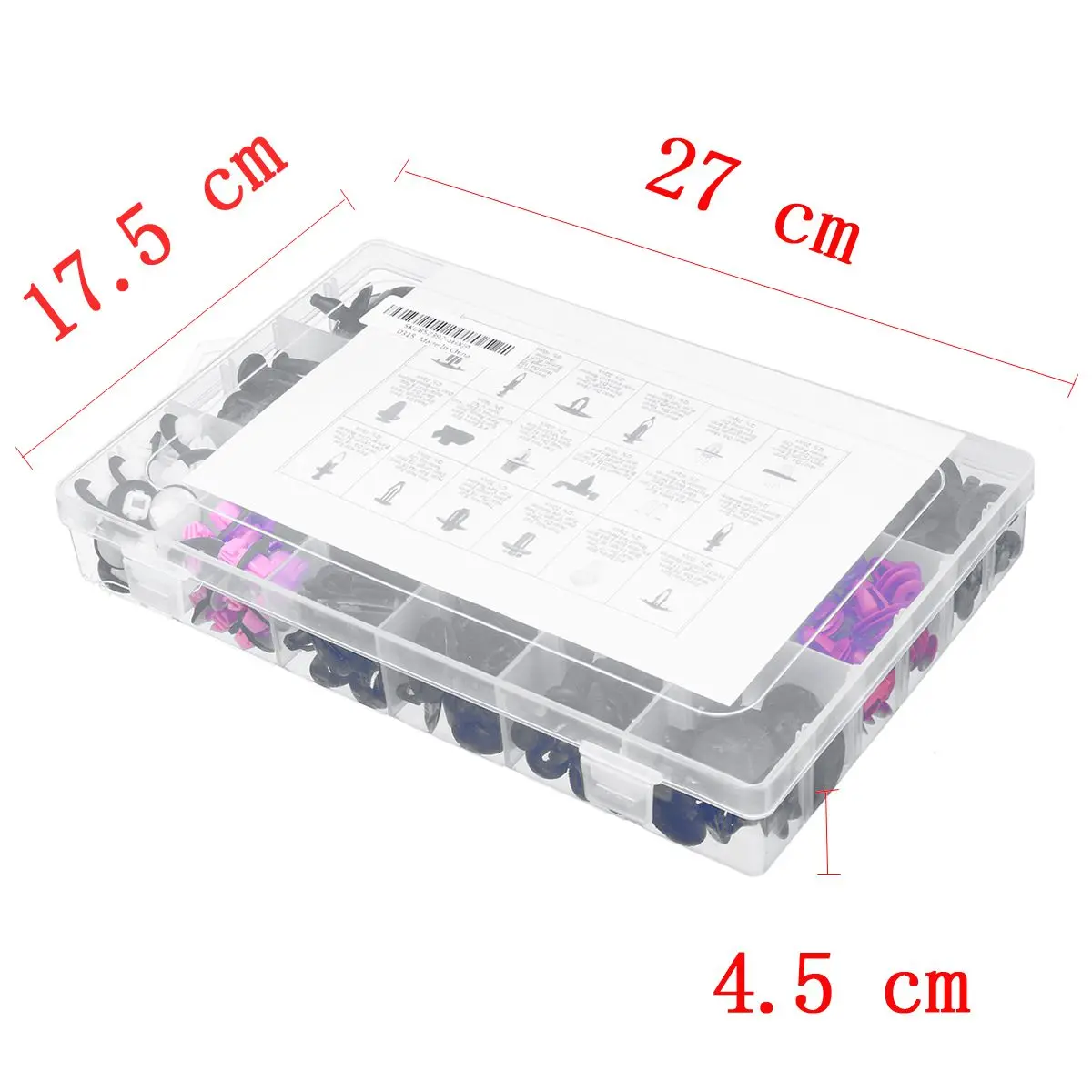 

549/360Pcs Car Retainer Clips Plastic Fasteners Kit for Fender Rivet Clips Auto Bumper Rivet Retainer Universal For Europe Car
