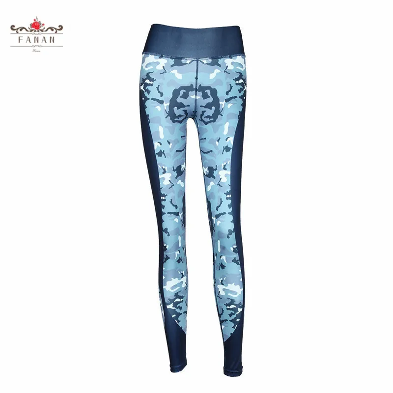 

Women Yoga Leggings Pants Camouflage Print Fitness Trousers High Waist Running Sportswear Workout Slim Female Yoga Pants