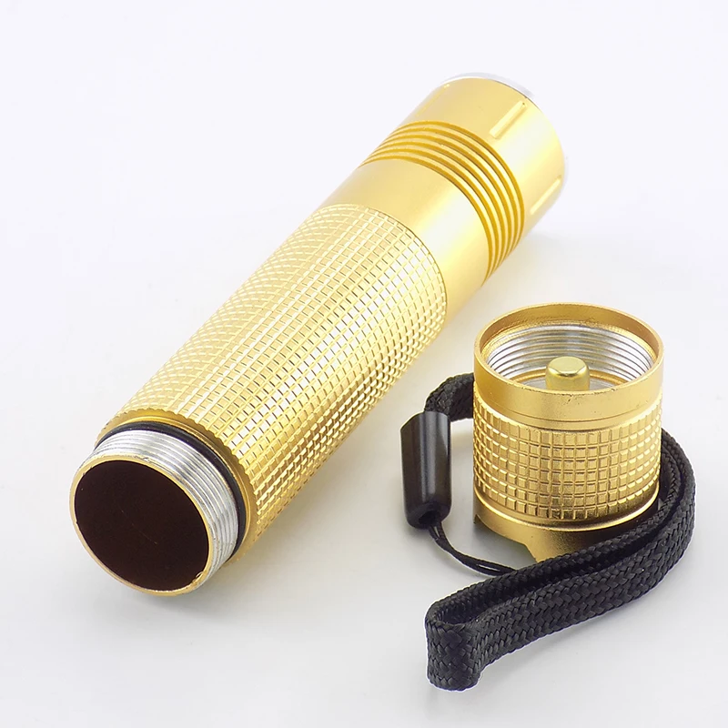 Светодиодный УФ фонарик светильник фонарь Ультрафиолетовый флэш черный 365nm