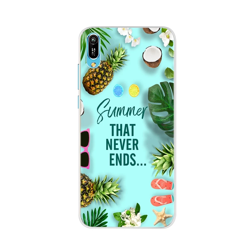 Модный чехол для телефона Huawei Y6 2019 Pro силиконовый мягкий TPU 360 хороший 2019|Бамперы| |