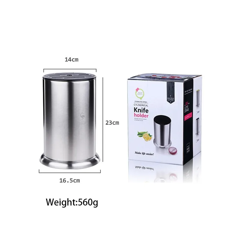 SSGP Нержавеющая сталь держатель для ножей Кухня Полка Многофункциональный