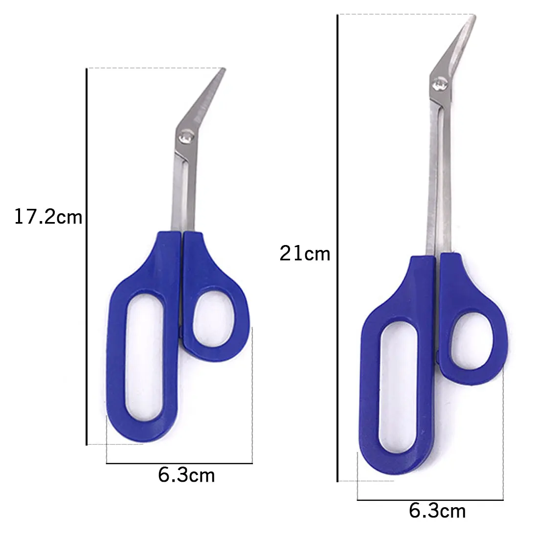 

21cm Toe Nail Toenail Scissor Long Reach Easy Grip Pedicure Trim Chiropody Clipper Manicure Trimmer For Disabled Cutter