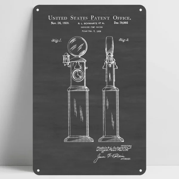 

Газовый насос 1929 винтажная Новинка забавная жестяная вывеска Бар Паб домашний металлический постер настенный Декор постер 8 "x 12" 12 "x 16"
