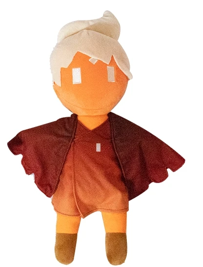 

Sky:Children of Light Series Game Figure Cartoon Cute Plush Cloak Doll Toy Wings of Light Wind Cosplay Soft Stuffed Toys