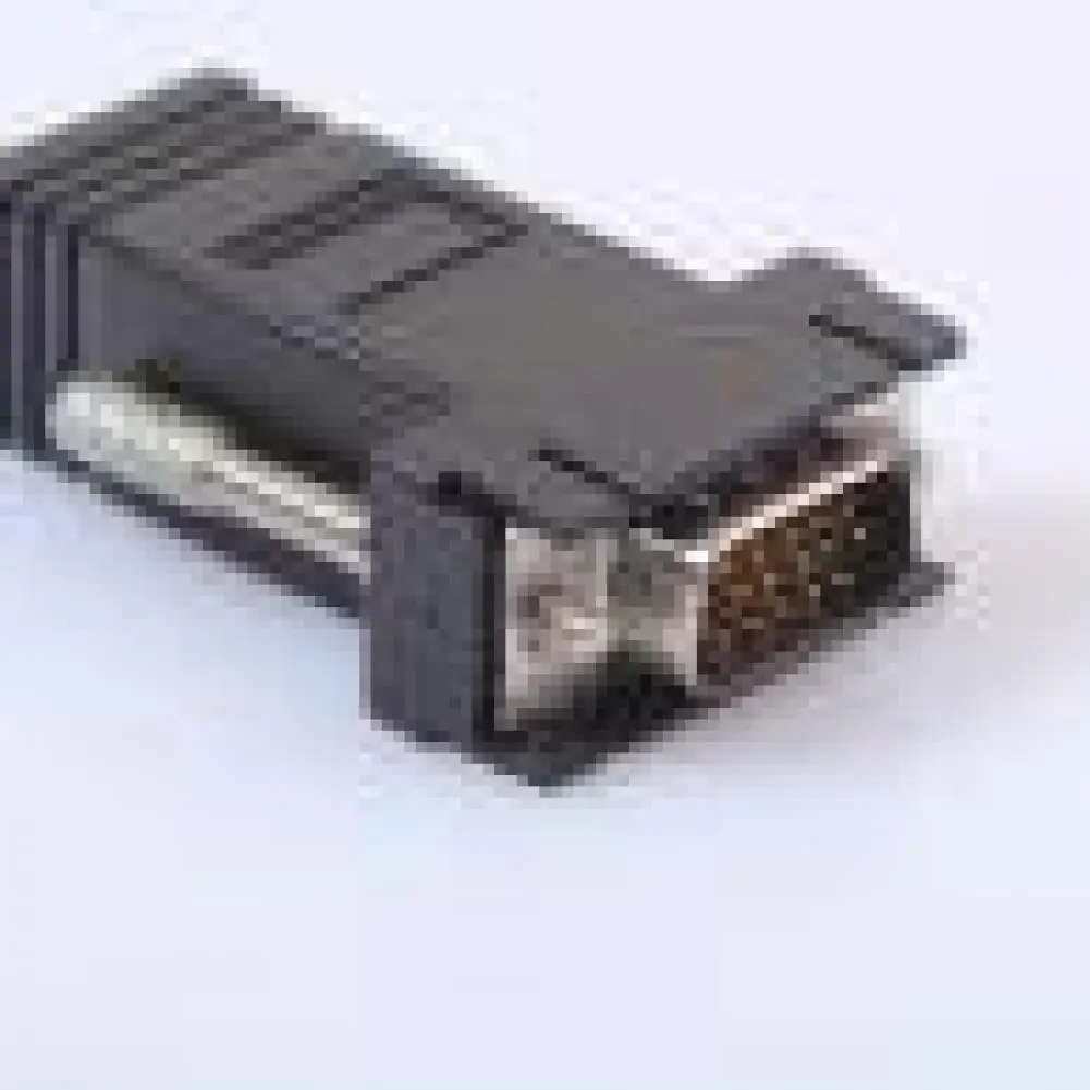 

VGA Extender Male to LAN CAT5 CAT6 RJ45 Female Network Cable Adapter Kit