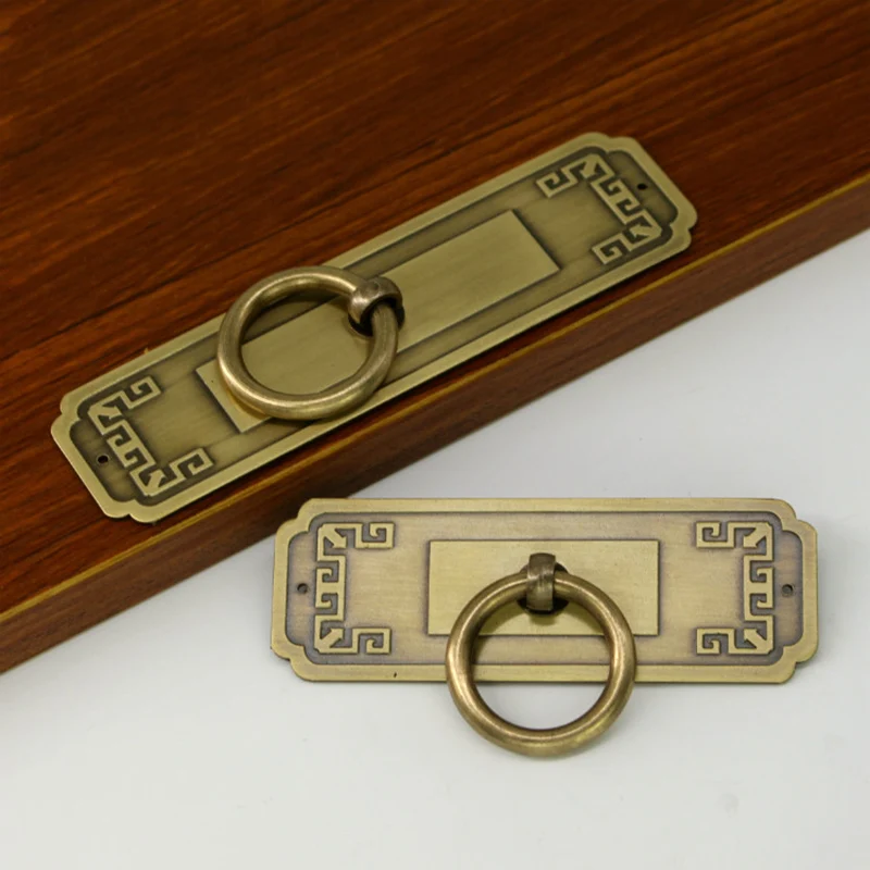 Китайская антикварная ручка ящика мебельной дверцы ворота аппаратных средств