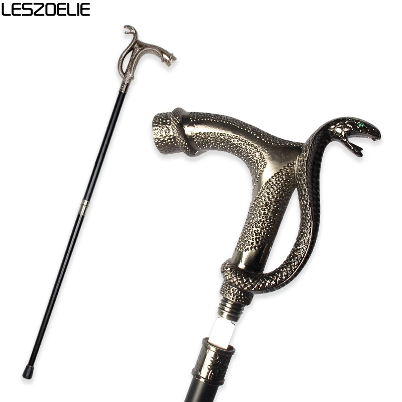 Трость с головой кобры и мечом для мужчин декоративные трости женские модные