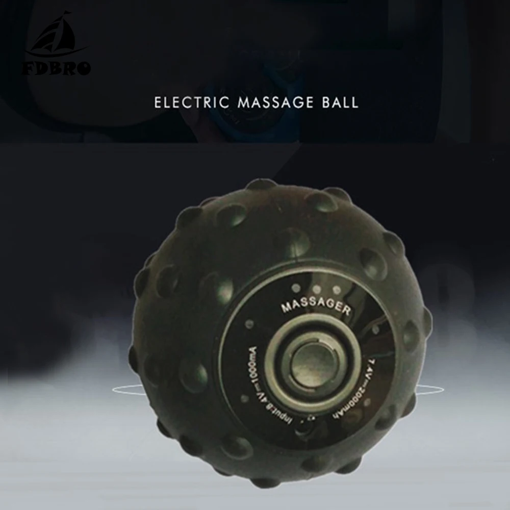 

Massage Ball Vibrating Massage Ball Electric Massage Roller Fitness Relieve Trigger Point Training Fascia Ball Muscle Relaxation