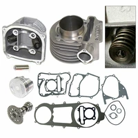 180cc 61mm big bore cylinder kit camshaft cylinder head gaskets for gy6 125cc 150cc scooter atv