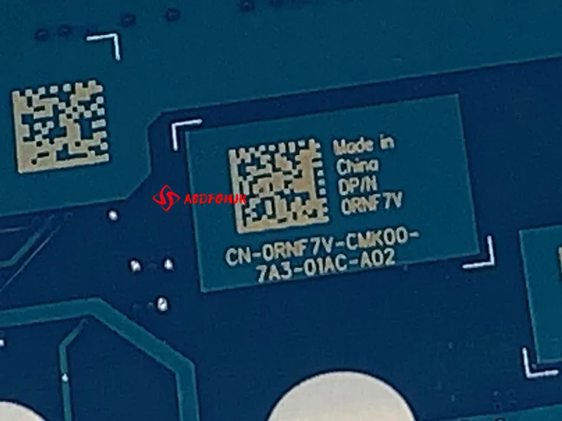 Модель BAP10 для материнской платы ноутбука DELL 17 R4 M15 R3 SR32Q I7-7700HQ и GTX1070M 0RNF7V - купить по