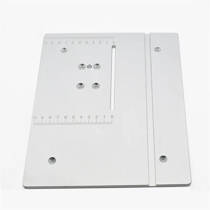 

13MA Circular Mini Table Saw Panel Circular Saw Table Pedal DIY Woodworking Machines Mat with Scale