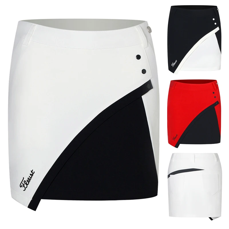 

New Golf Clothing Women's Skirts, Leisure, Breathable Sports, Quick-drying Short Skirts, Five-point Golf Wear