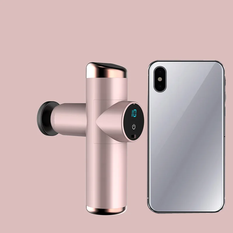 

Mini Fascia Gun Pocket Massager Relax Muscle Fitness Equipment Portable Smart Electric Massager Fascia Gun fitness massagers