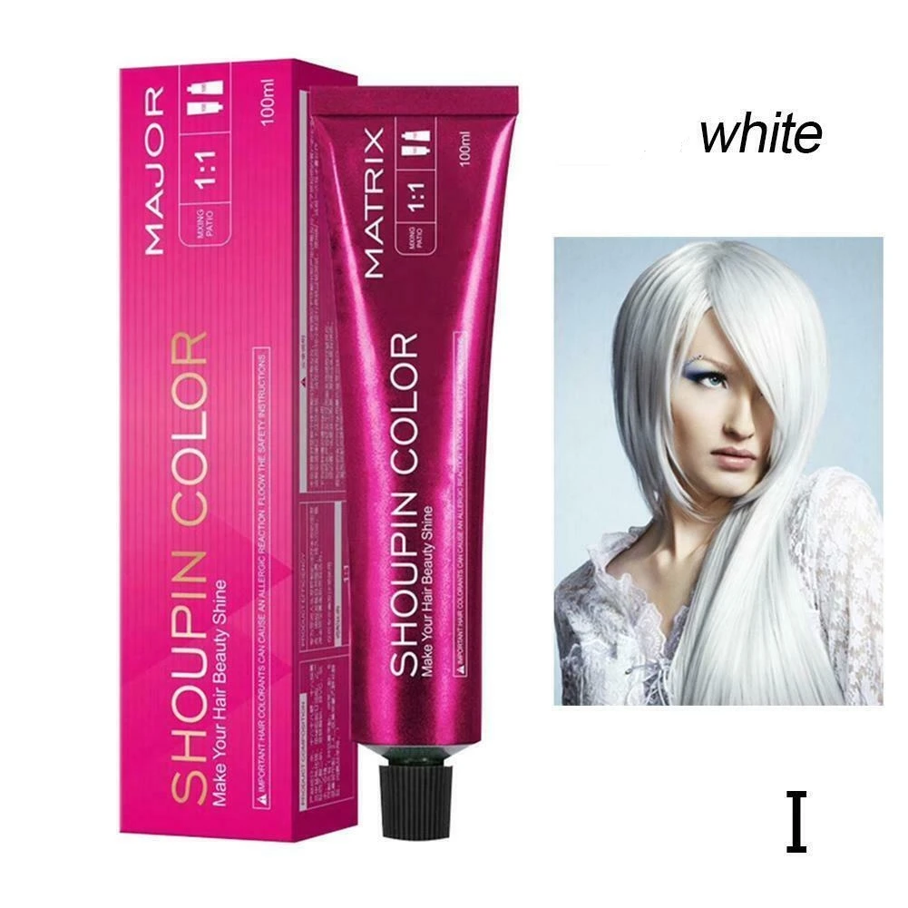 100 мл Мужской Женский Перманентный краситель для волос воск без аммиака