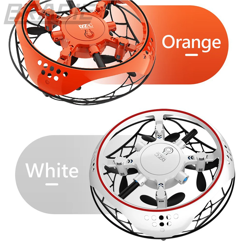 

KaKBeir UFO Drone Infrared Sensing Control RC Quadcopter Induction Altitude Hold Mini Intelligent Induction Cool kid gift