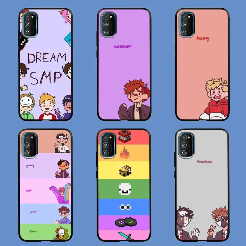 

Dream Smp Phone Case For Samsung S6 S7 Edge S8 S9 S10 E lite2019 S20 Plus Cover Fundas Coque
