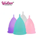 100 шт.лот Mestrual Cup, период гигиены для женщин, менструация, медицинский силиконовый Mestrual Cup Coletor менструальный