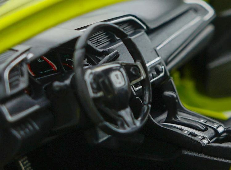 1:18 высокое тщательное Honda CIVIC сплав модель автомобиля статические металлические модельные автомобили с оригинальной коробкой