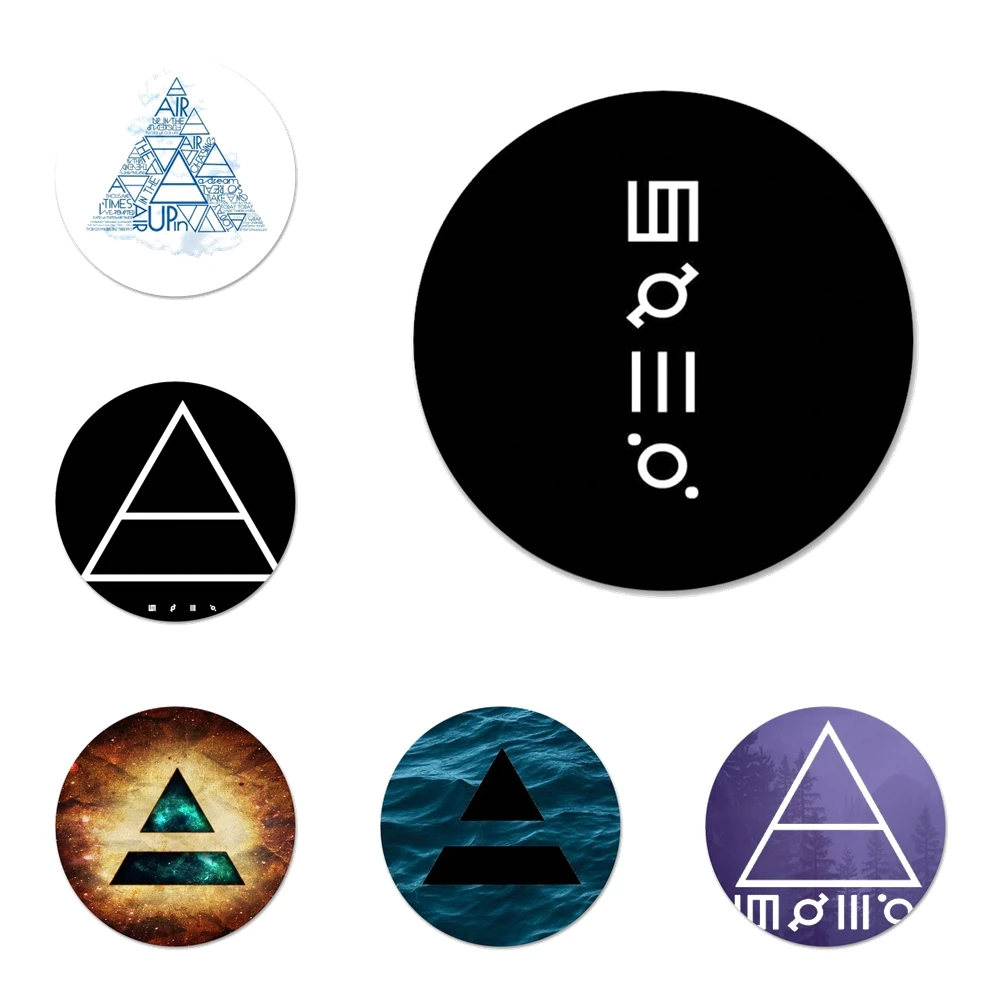 

Значки с логотипом от 30 секунд до Марса 30stm, значки, значки, металлические значки для украшения одежды и рюкзака