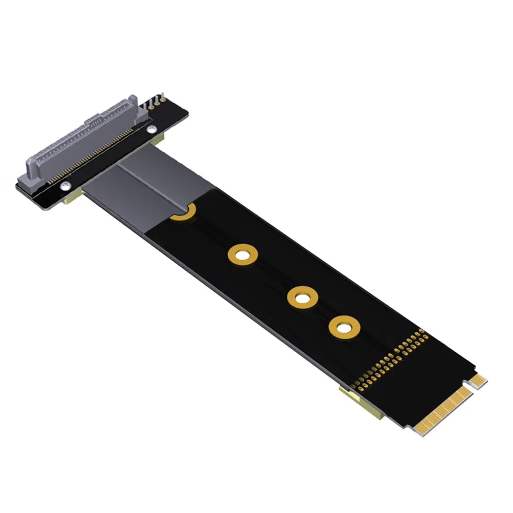 

Riser Card Extender Cable SFF-8639 to M.2 NVMe NGFF Key U.2 Interface M.2 Key Adapter for U.2 NVME SSD