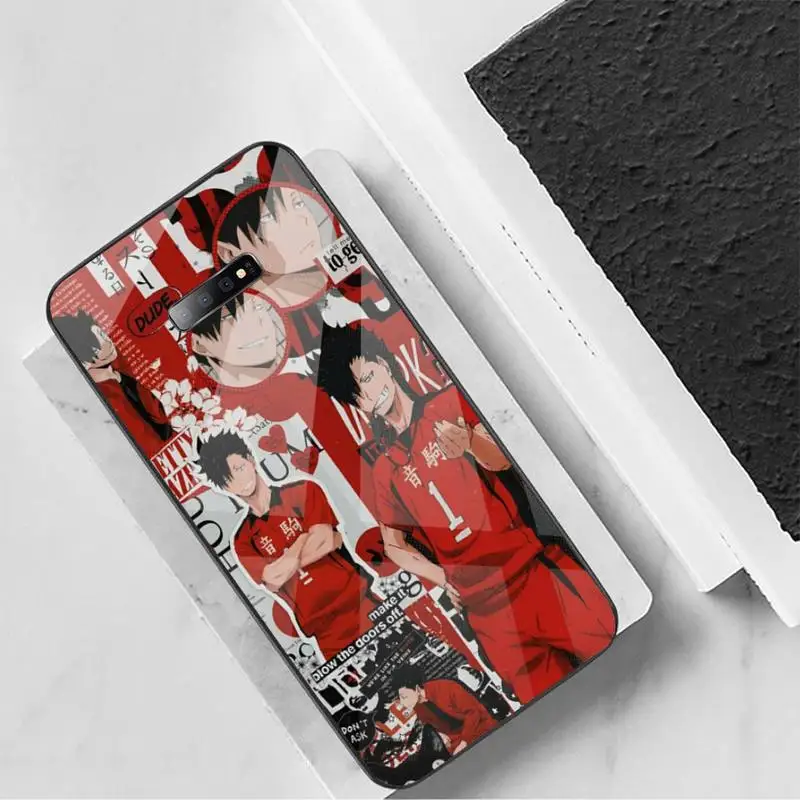 

Haikyuu anime Koutarou Bokuto anime Phone Case Tempered glass For Samsung S6 S7 edge S8 S9 S10 e plus note8 9 10 pro