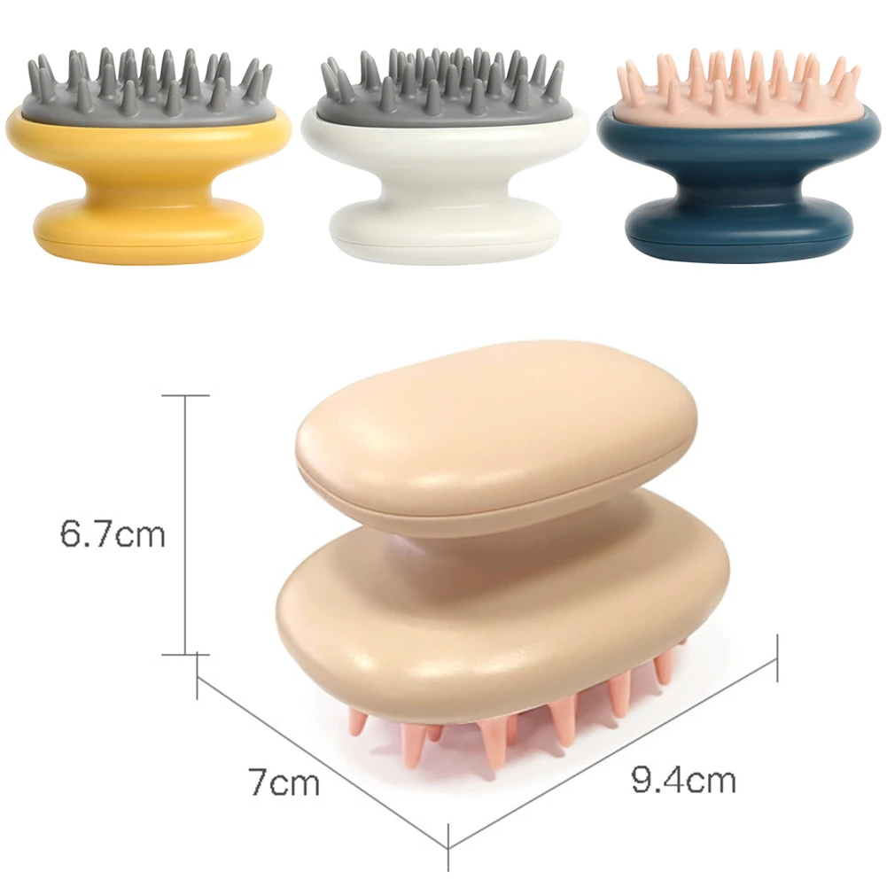 

Portable Silicone Shampoo Brush Hair Washing Comb Air Cushion Massage Brush Scalp Massager Hair Shower Brush Comb Care