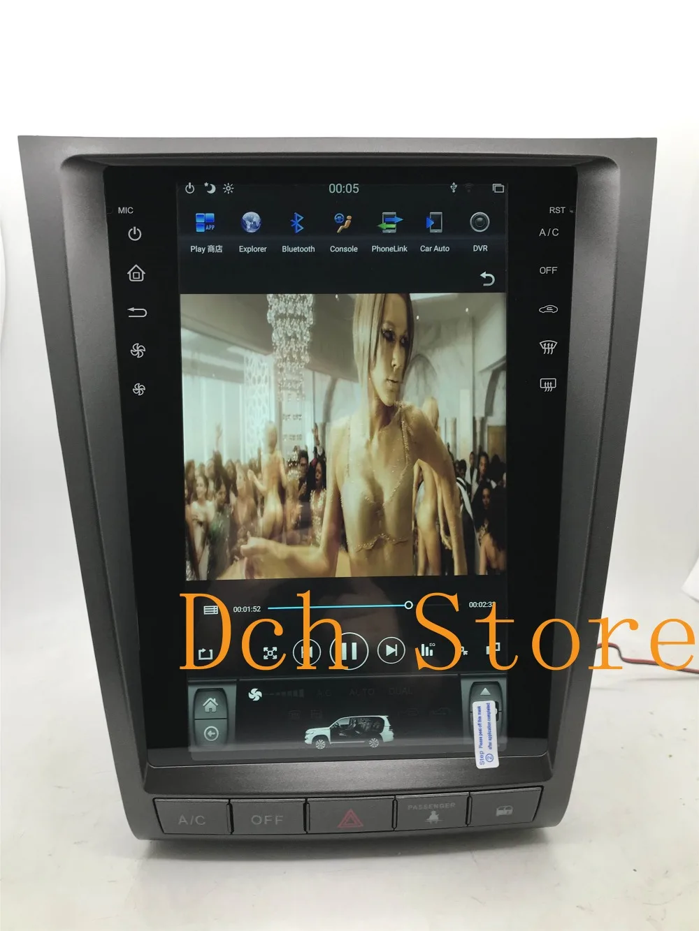 12,1 ''вертикальный экран tesla стиль Android 8,1 PX6 автомобильный dvd-плеер gps навигация для lexus GS GS300 GS460 GS450 GS350 2004-2011