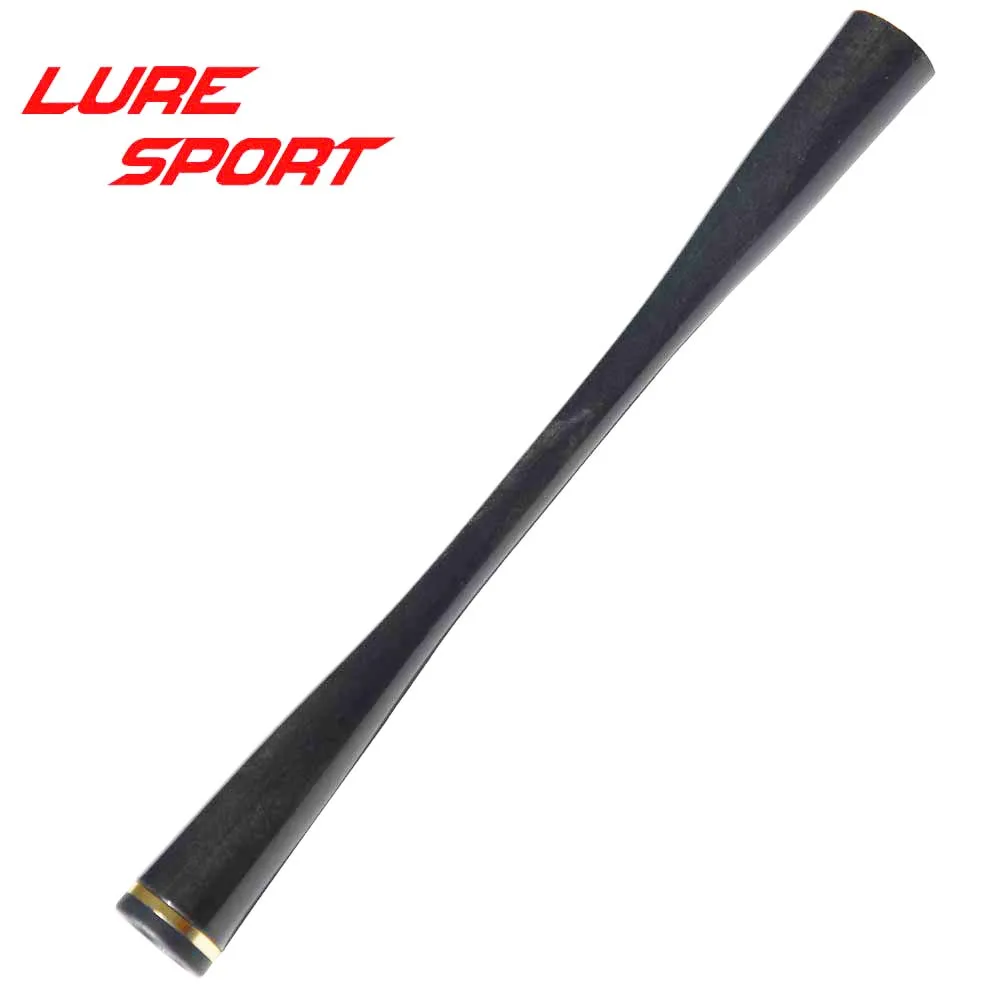 LureSport коническая углеродная трубка ручка с заглушкой стержень компоненты для