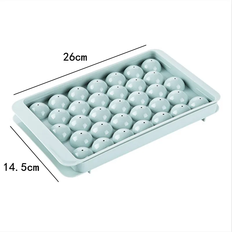 18/33 решетчатый круглый/конический лоток для льда формы с крышкой приготовления