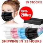 10-200 шт., одноразовые маски для лица с фильтром