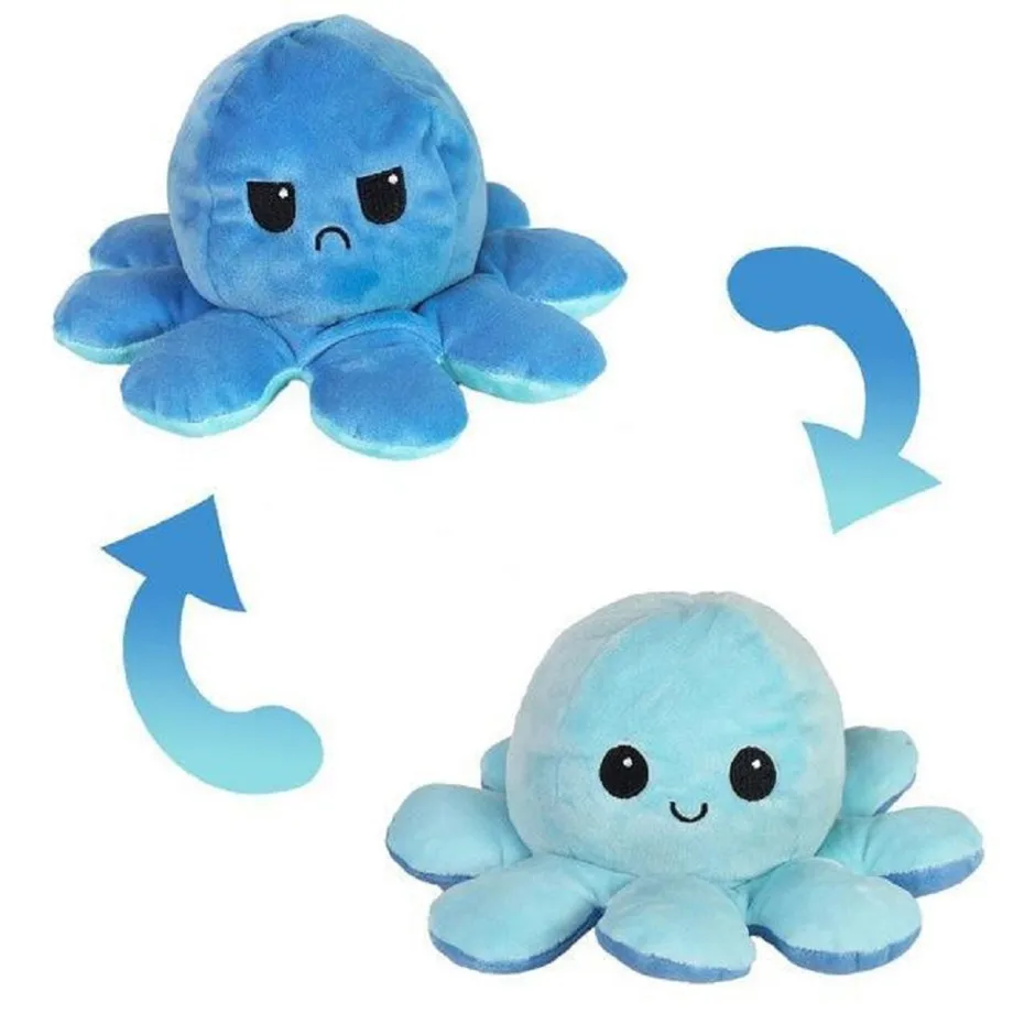 

Stuffed Flip Doll Home Toy Double-sided Home Plush supplies Flip pulpo Stuffed Octopus New Kids Emotional Crossing Set Pack
