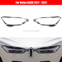 headlight cover for volvo xc60 2017 2018 2019 2020 2021 car headlamp lens replacement auto shell
