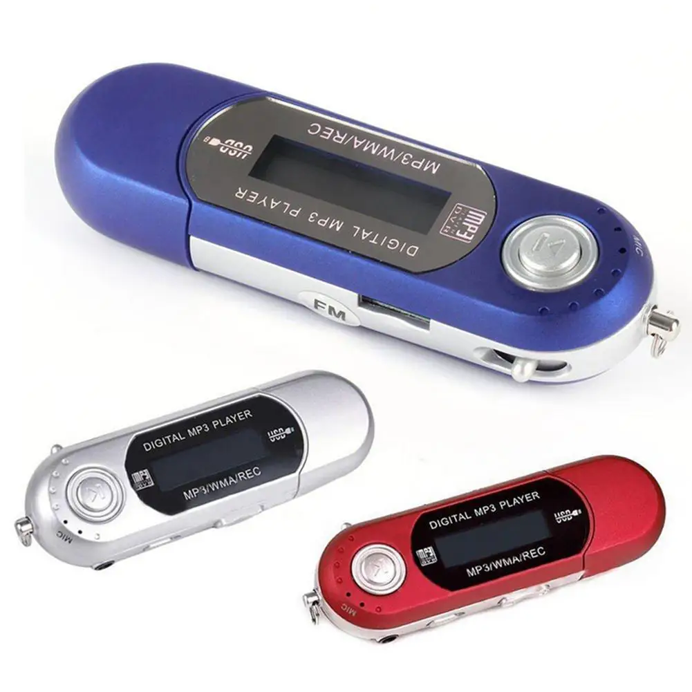 Новинка портативный мини USB MP3 музыкальный плеер цифровой ЖК экран Поддержка 32 Гб