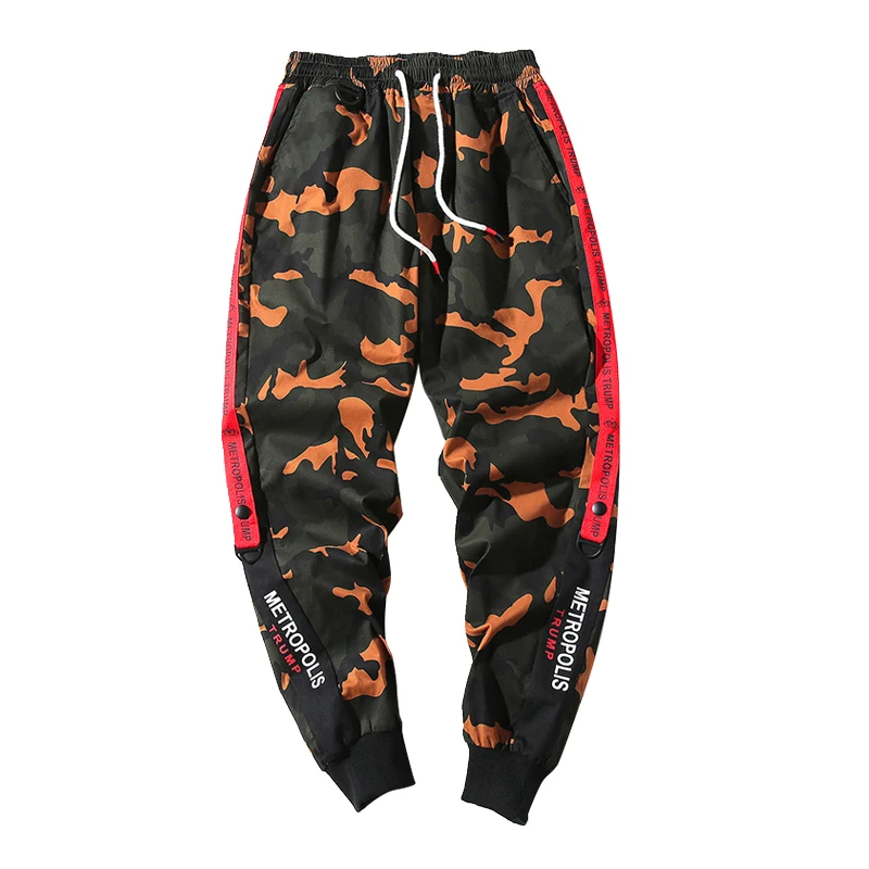 Мужские осенние камуфляжные брюки карго с несколькими карманами мужские