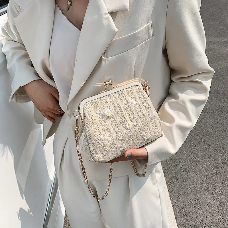 Женские сумки через плечо из искусственной кожи с цветочным рисунком для женщин