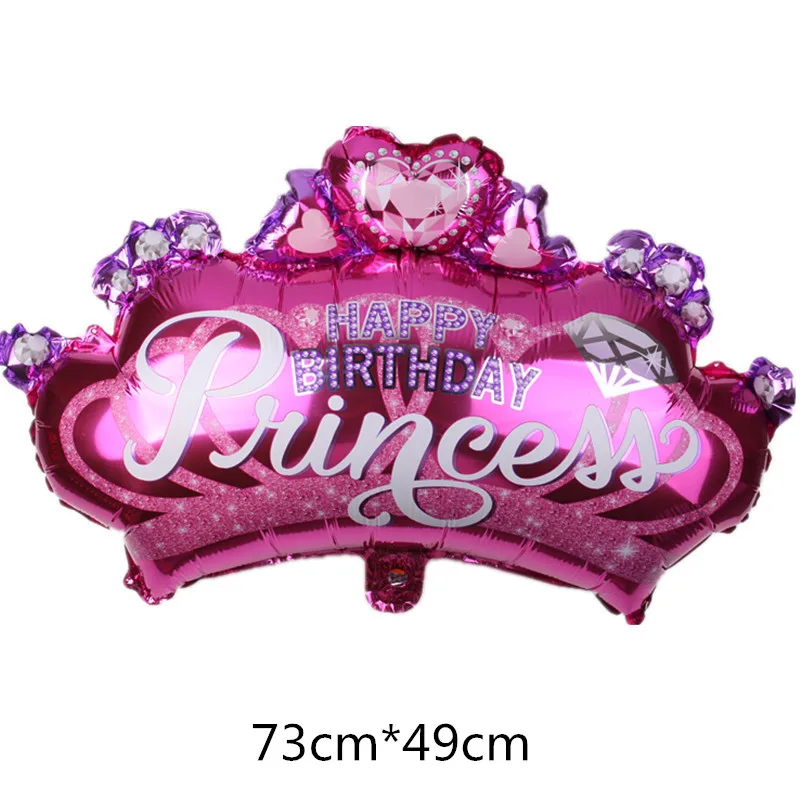 

Taoqueen cartoon hat Happy Birthday Party Decorative Balloons cartoo Mouse Asterisk Hernia Foil Balloon Baby hat