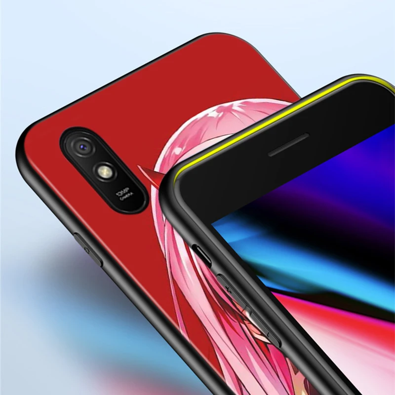 

Black Cover Darling in the Franxx for Xiaomi Redmi 10X 5G 9 9A 9C 8 8A 7 6 5 4X K20 Pro 7A 6A S2 5A GO Phone Case