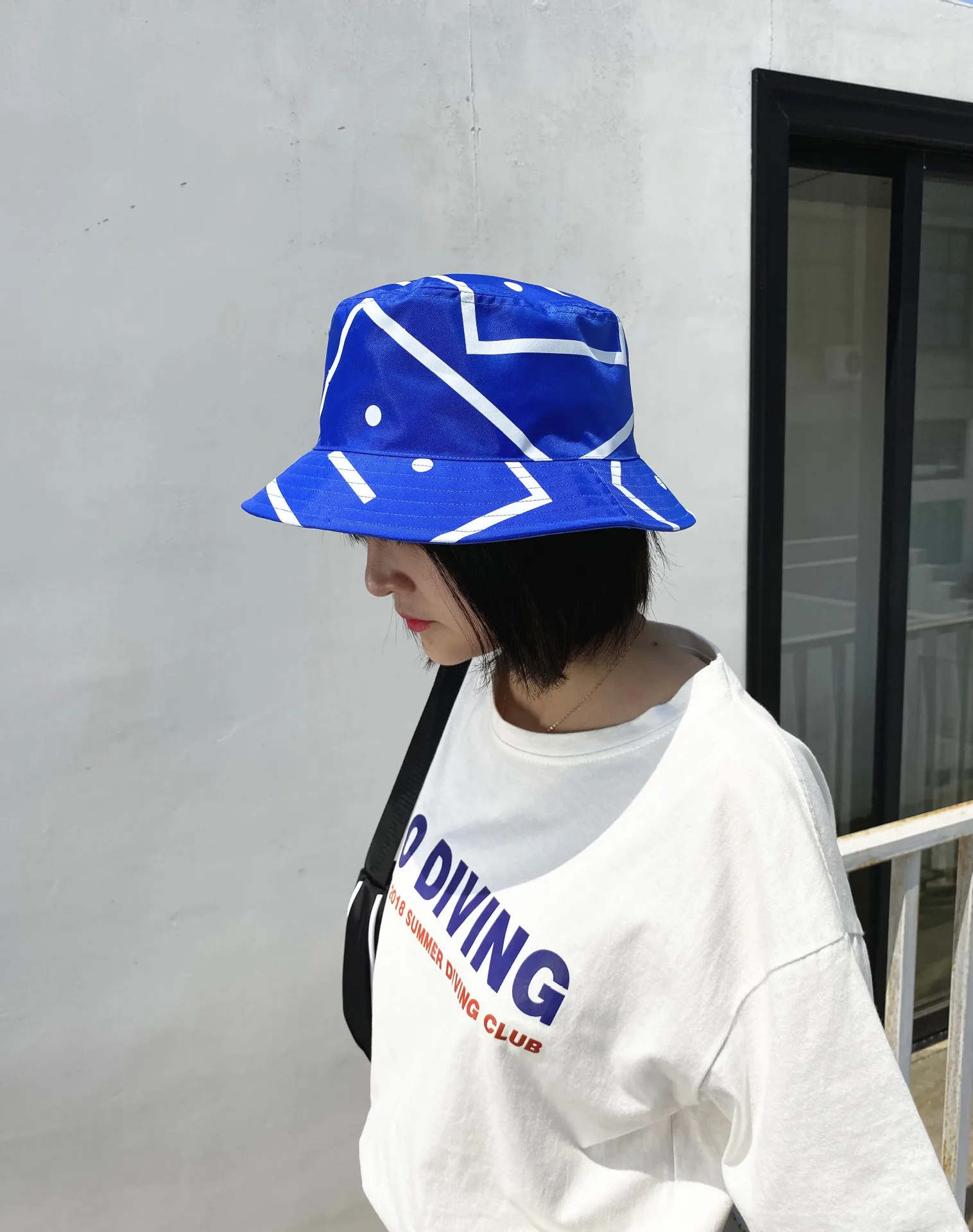 Ac Studios Smiling face Beanie Skull Caps Smiley fisherman hat with large brim sunhat Acne Hats Beach sun hat anti UV basin hat