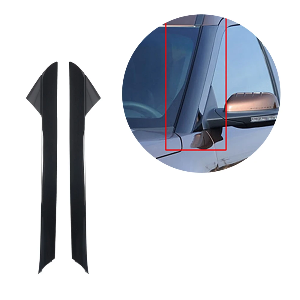 Moldura para parabrisas exterior de Ford Explorer, pilar de moldura, tira de Panel lateral izquierdo y derecho, bloque de columna, embellecedor frontal