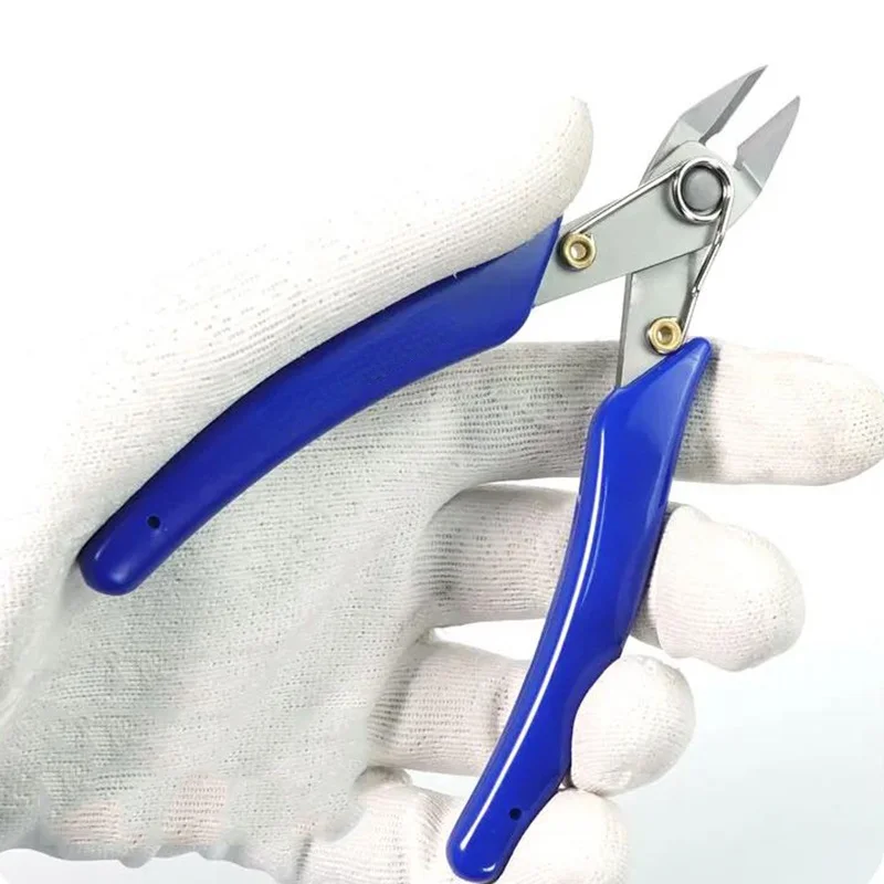 Кусачки диагональные для зачистки проводов резцы электрических боковые ножницы