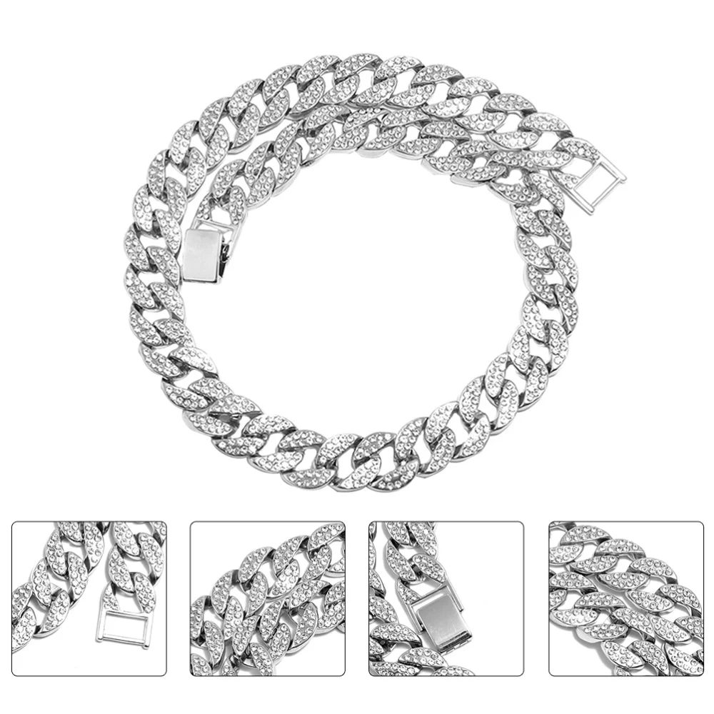 

1Pc Fashion Hip-hop Style Jewelry Stylish Neck Chain Alloy Jewelry Accessory